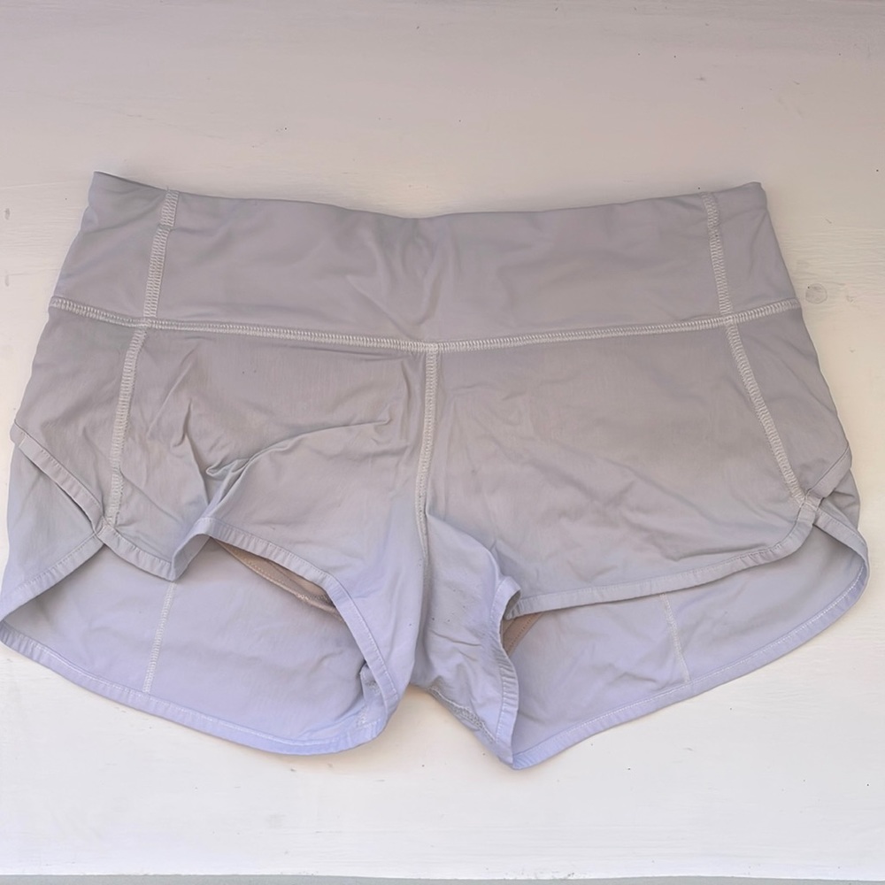 Lululemon size 4 shorts white